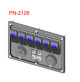 Switch Panel - Rocker Switch with 6 Panels SPST-ON-OFF - PN-2126 - ASM
